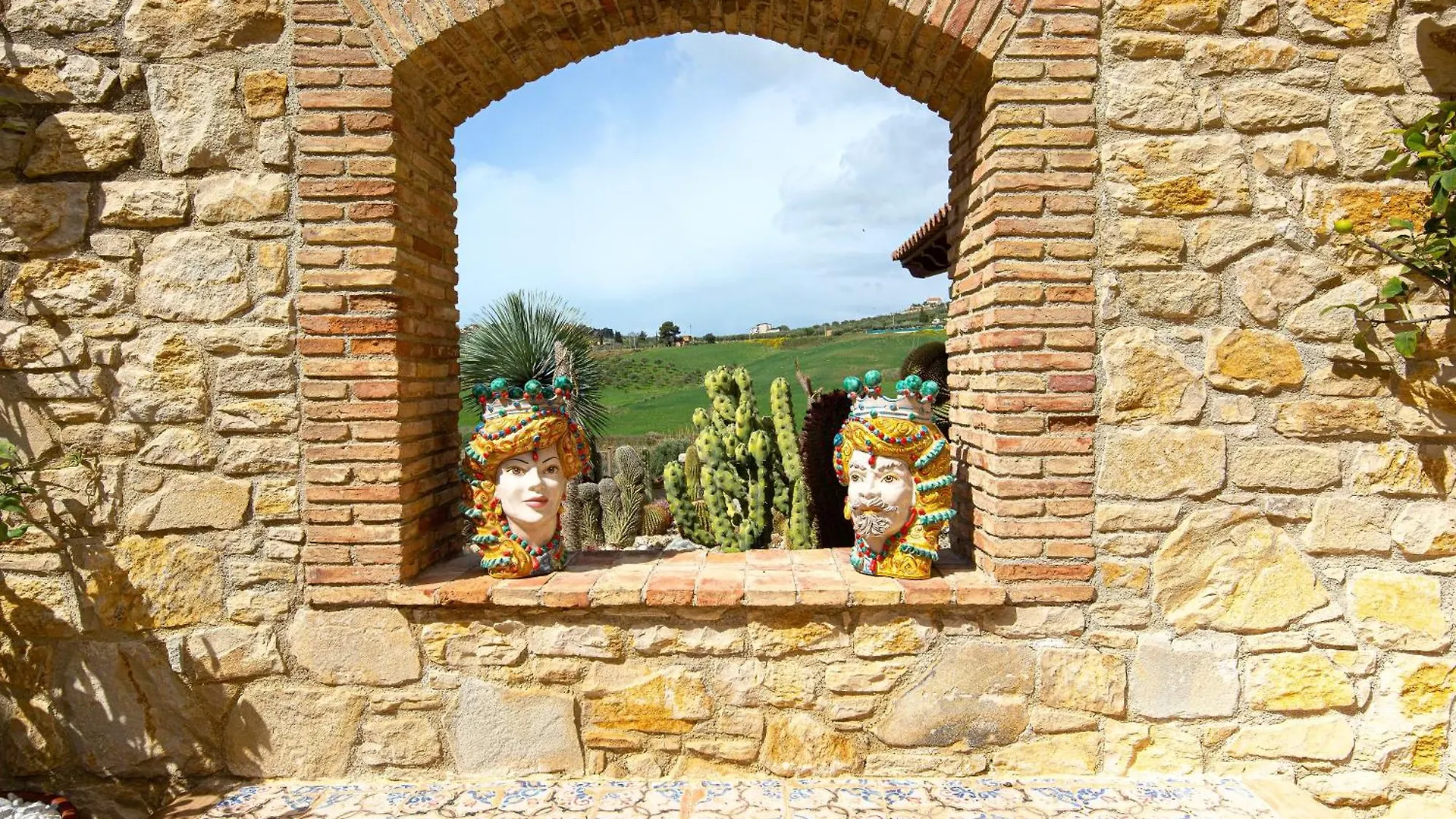 Landhuis Garden Cactus Pension Villaggio Mosè